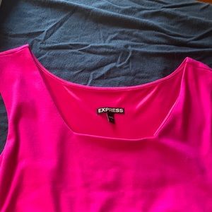 Pink Lined Express dress